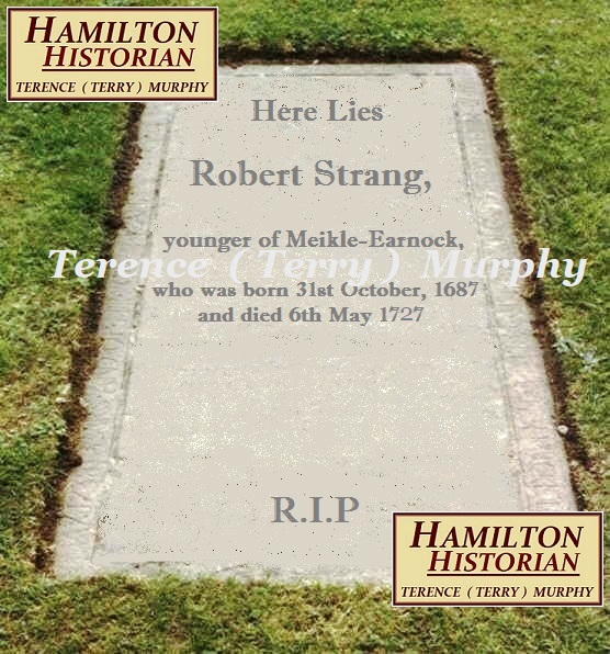 Robert Strang memorial