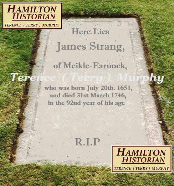 James Strang memorial
